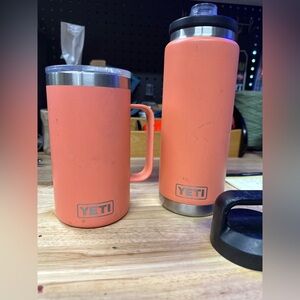 YETI Coral Drinkware Duo
